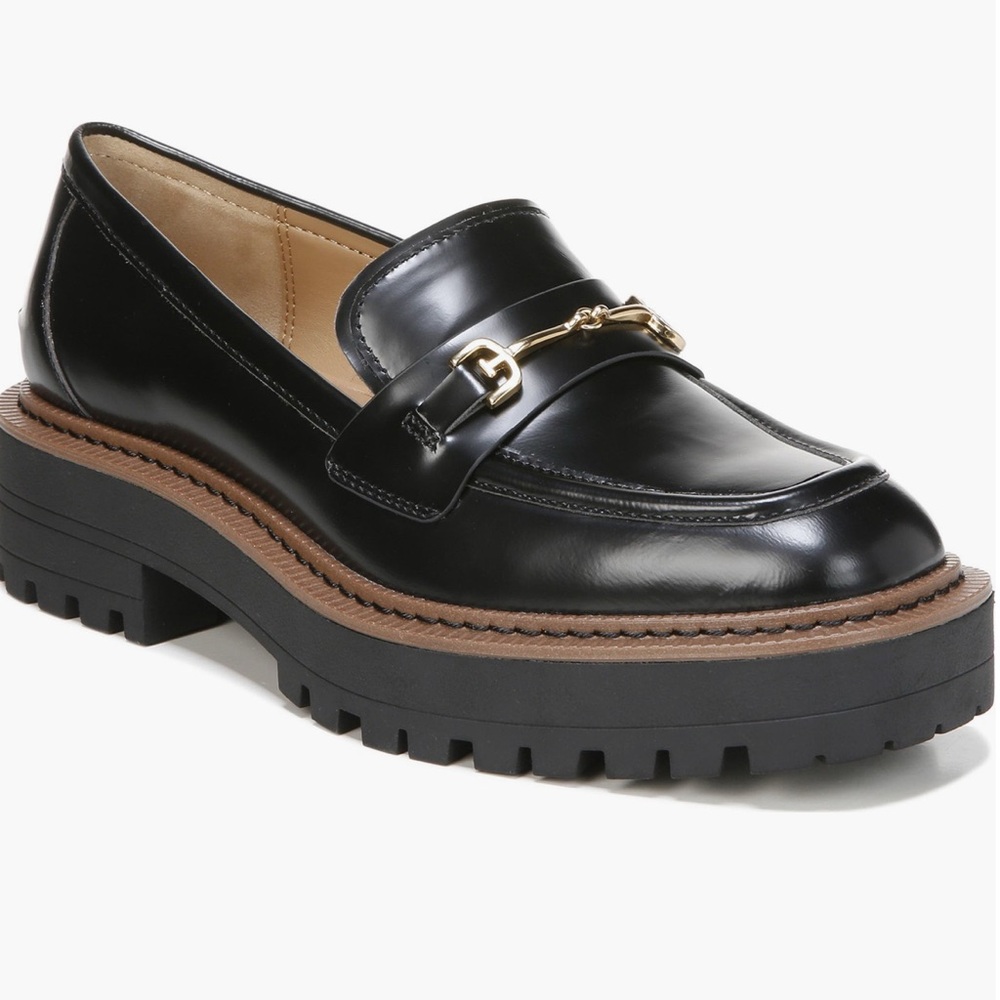 Sam Edelman Laurs Platform Lug Sole Loafer W 8